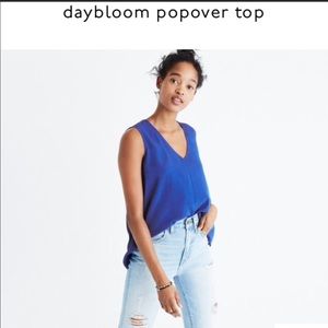 NWT Madewell Daybloom Popover Top